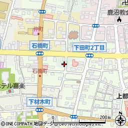 栃木県鹿沼市下横町1305周辺の地図