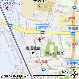 栃木県鹿沼市麻苧町1560-8周辺の地図