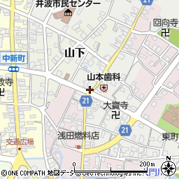 〒932-0227 富山県南砺市北新町の地図