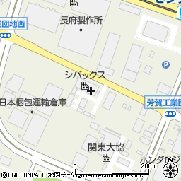 株式会社シバックス　栃木開発センター周辺の地図