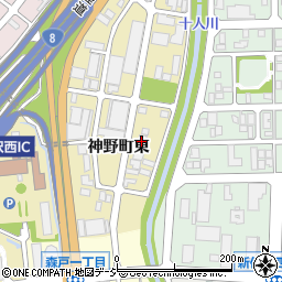 石川県金沢市神野町東30周辺の地図