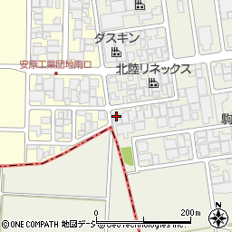 石川県金沢市福増町北708周辺の地図