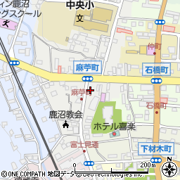 栃木県鹿沼市麻苧町1559-4周辺の地図