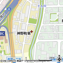 石川県金沢市神野町東24周辺の地図