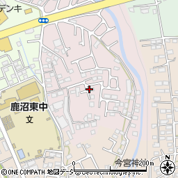 栃木県鹿沼市府所町24周辺の地図