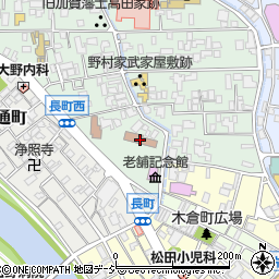 金沢市中央公民館長町館周辺の地図