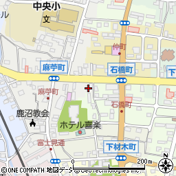 栃木県鹿沼市麻苧町1551周辺の地図