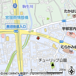 スシロー 宇都宮鶴田店周辺の地図