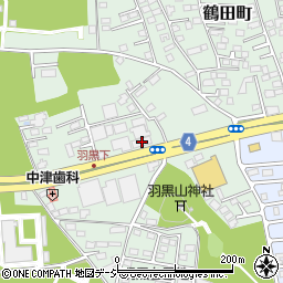 栃木県宇都宮市鶴田町1758周辺の地図