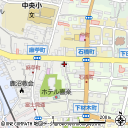 栃木県鹿沼市麻苧町1550-1周辺の地図