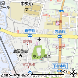 栃木県鹿沼市麻苧町1555-2周辺の地図