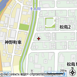 ホシザキ北信越金沢周辺の地図