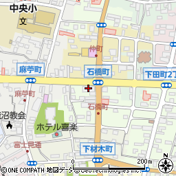 株式会社足利銀行鹿沼支店周辺の地図