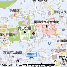 松代公民館周辺の地図