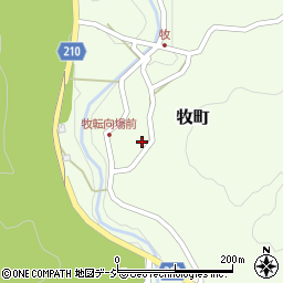 石川県金沢市牧町ヌ周辺の地図