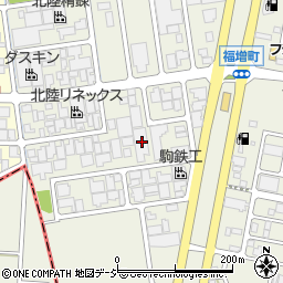 石川県金沢市福増町北204-13周辺の地図