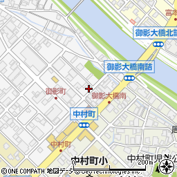 石川県金沢市御影町8-2周辺の地図