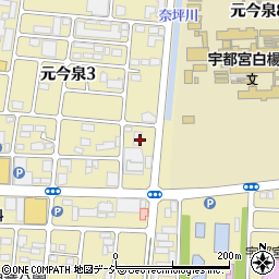 ダイキン空調関東株式会社　宇都宮営業部周辺の地図
