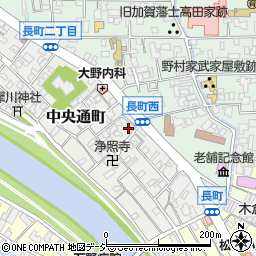 下田表具店周辺の地図