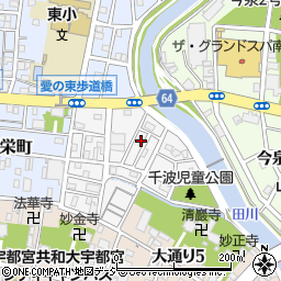 栃木県宇都宮市千波町6-10周辺の地図