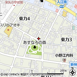 石川県金沢市東力4丁目103周辺の地図