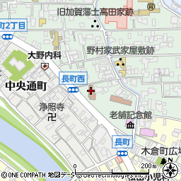 金沢市長町児童館周辺の地図