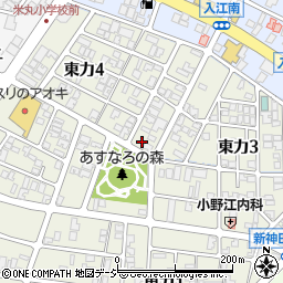 石川県金沢市東力4丁目103-2周辺の地図