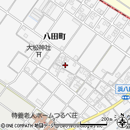 石川県白山市八田町1211周辺の地図