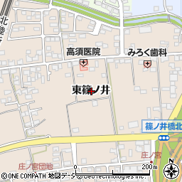 長野県長野市篠ノ井塩崎東篠ノ井周辺の地図