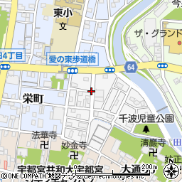 栃木県宇都宮市千波町周辺の地図