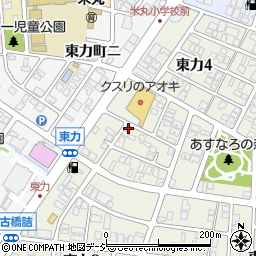 石川県金沢市東力4丁目44-1周辺の地図