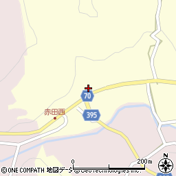 長野県長野市信更町赤田646周辺の地図