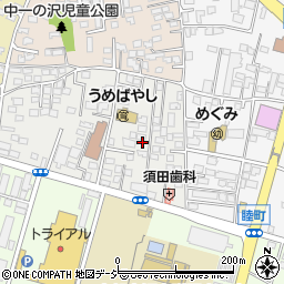 栃木県宇都宮市南一の沢町1周辺の地図