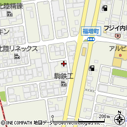 石川県金沢市福増町北204-15周辺の地図