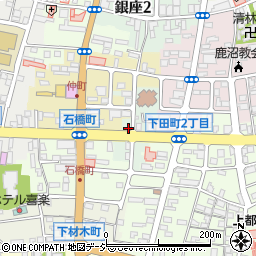 栃木県鹿沼市下横町1303周辺の地図