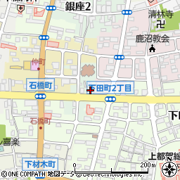 大和屋鹿沼店周辺の地図