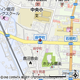 栃木県鹿沼市麻苧町1585周辺の地図