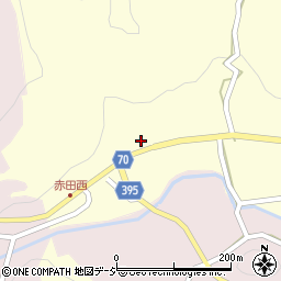 長野県長野市信更町赤田642周辺の地図