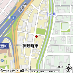 石川県金沢市神野町東27周辺の地図