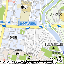 栃木県宇都宮市千波町1-8周辺の地図