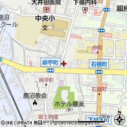 栃木県鹿沼市麻苧町1588周辺の地図