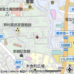 本田屋食器店周辺の地図