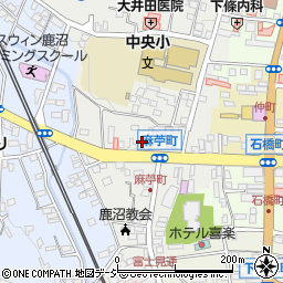 栃木県鹿沼市麻苧町1582周辺の地図