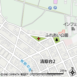 清原台２つばめ公園周辺の地図