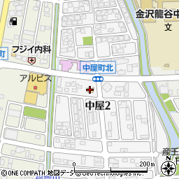 ファミリーマート金沢安原店周辺の地図