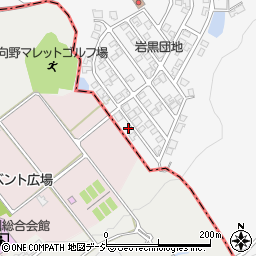 富山県砺波市庄川町金屋1376-8周辺の地図