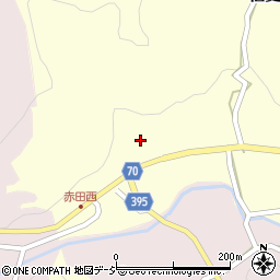 長野県長野市信更町赤田628周辺の地図