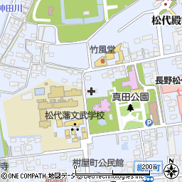 長野市消防団松代第一分団詰所周辺の地図