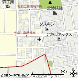 上梨アルミ工業周辺の地図