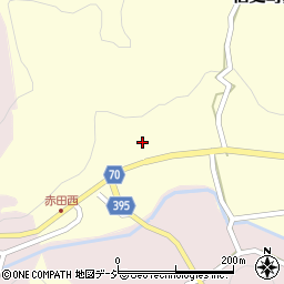 長野県長野市信更町赤田628-2周辺の地図